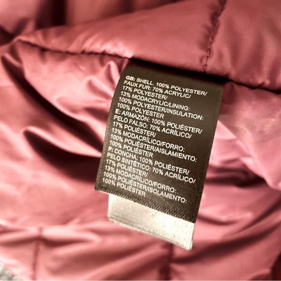 The North Face Women's Arctic Winter Parka | Red-Brown Micro Herringbone - Picture 12 of 14